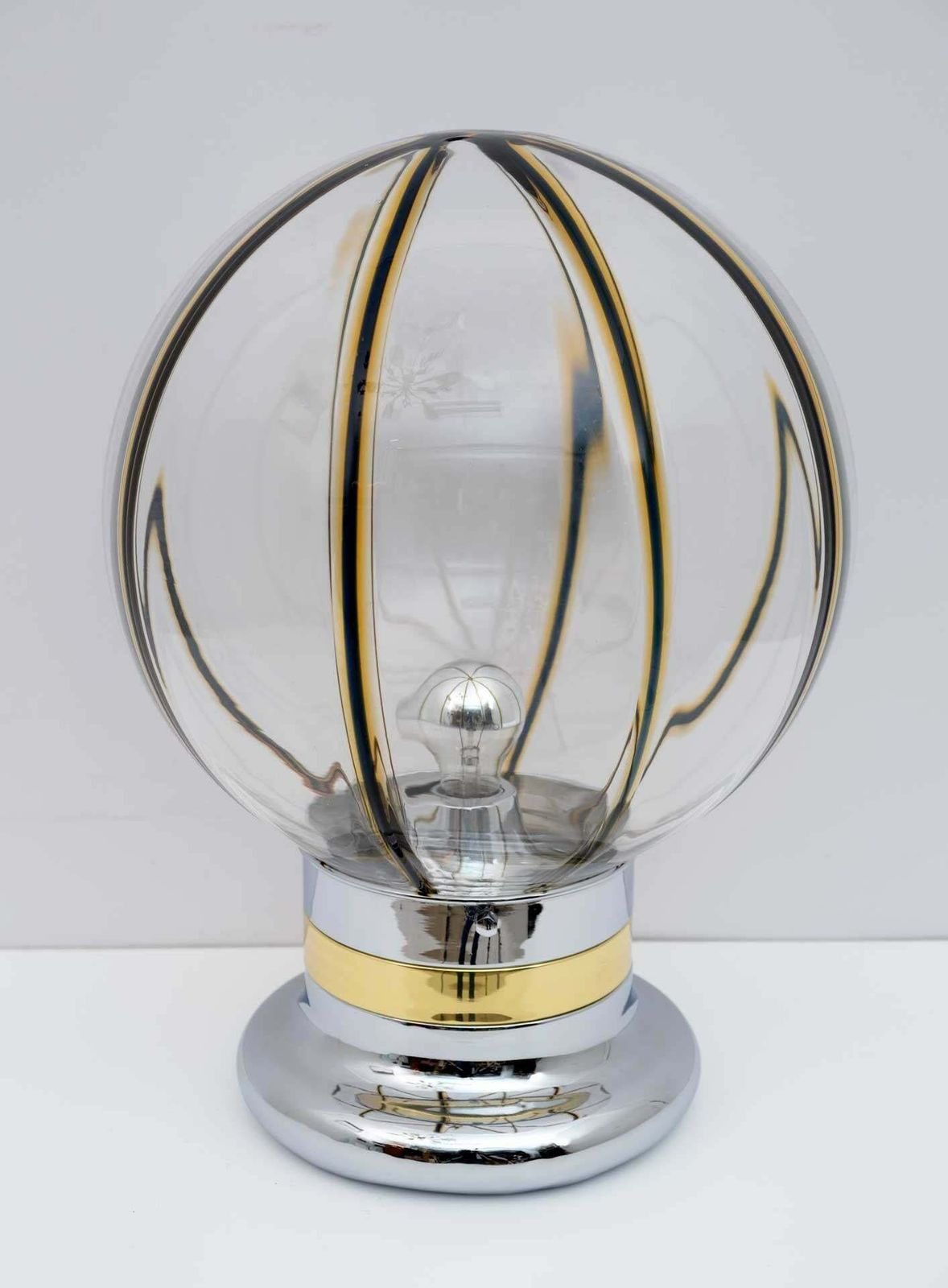 Toni Zuccheri Mid Century Modern Italian Murano Glass Table Lamp, 1970s £1,630.78 photo for sale