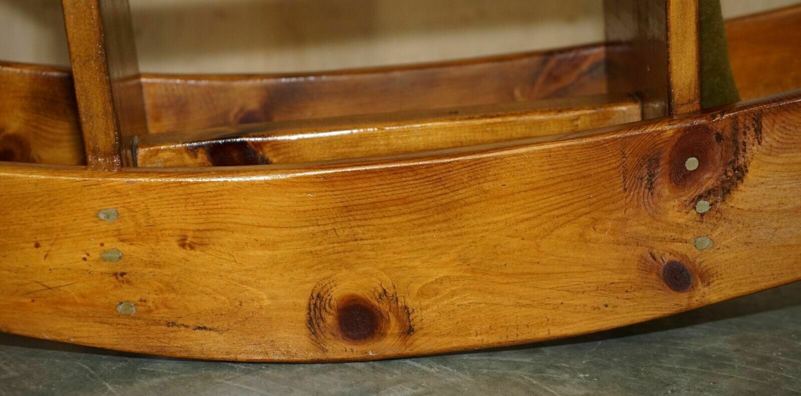 photo furniture Stunning Hand Made Circa 1930 Childrens Rocking Horse Of A Dachshund Sausage Dog