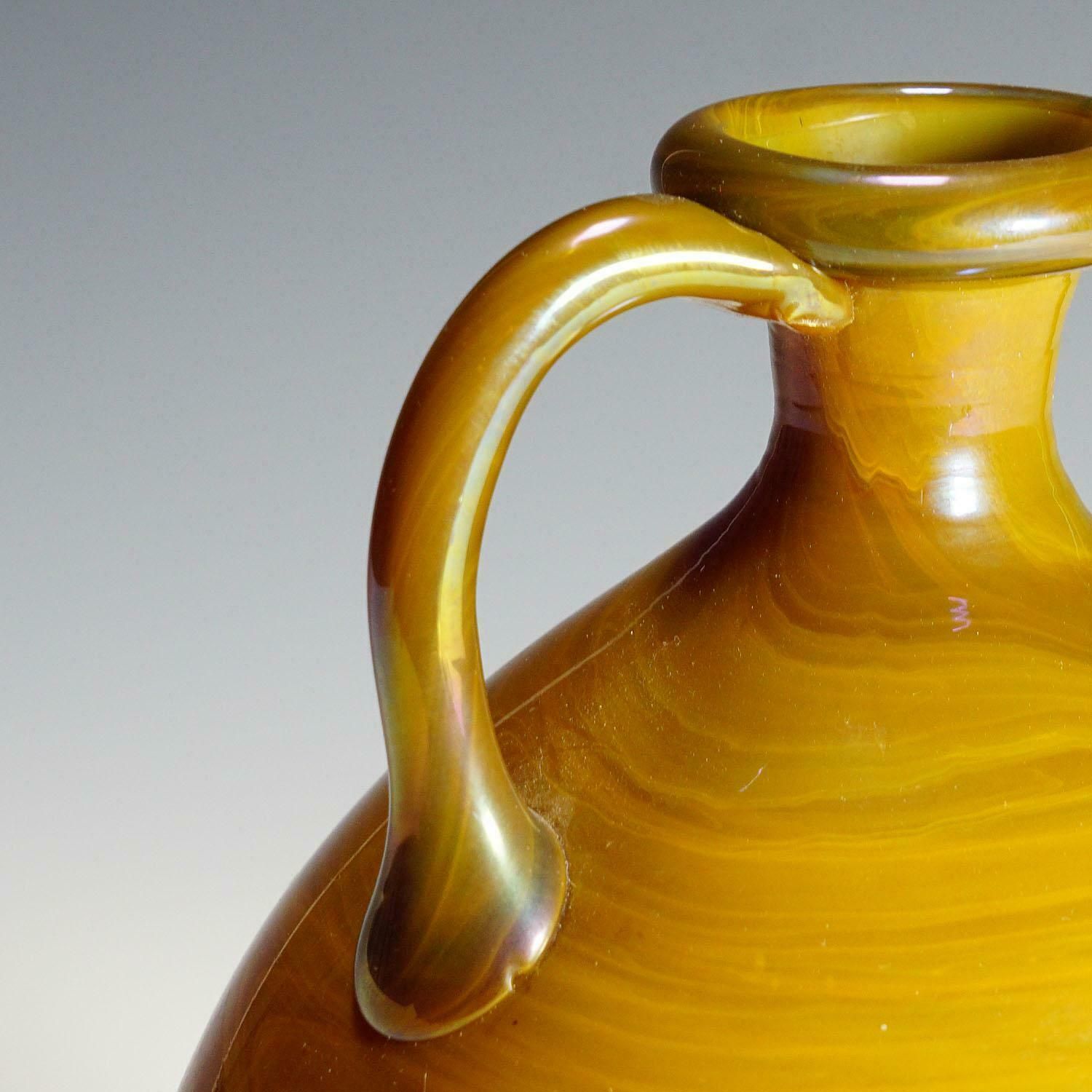 Vetro Calcedonio Vase By Napoleone Martinuzzi For Venini Murano, Ca. 1930s photo Home Decor