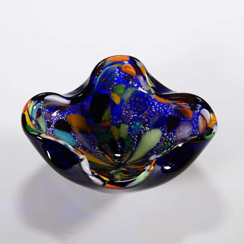 Aureliano Toso (Attr.) Murano Art Glass Bowl Circa 1950s photo 329.0