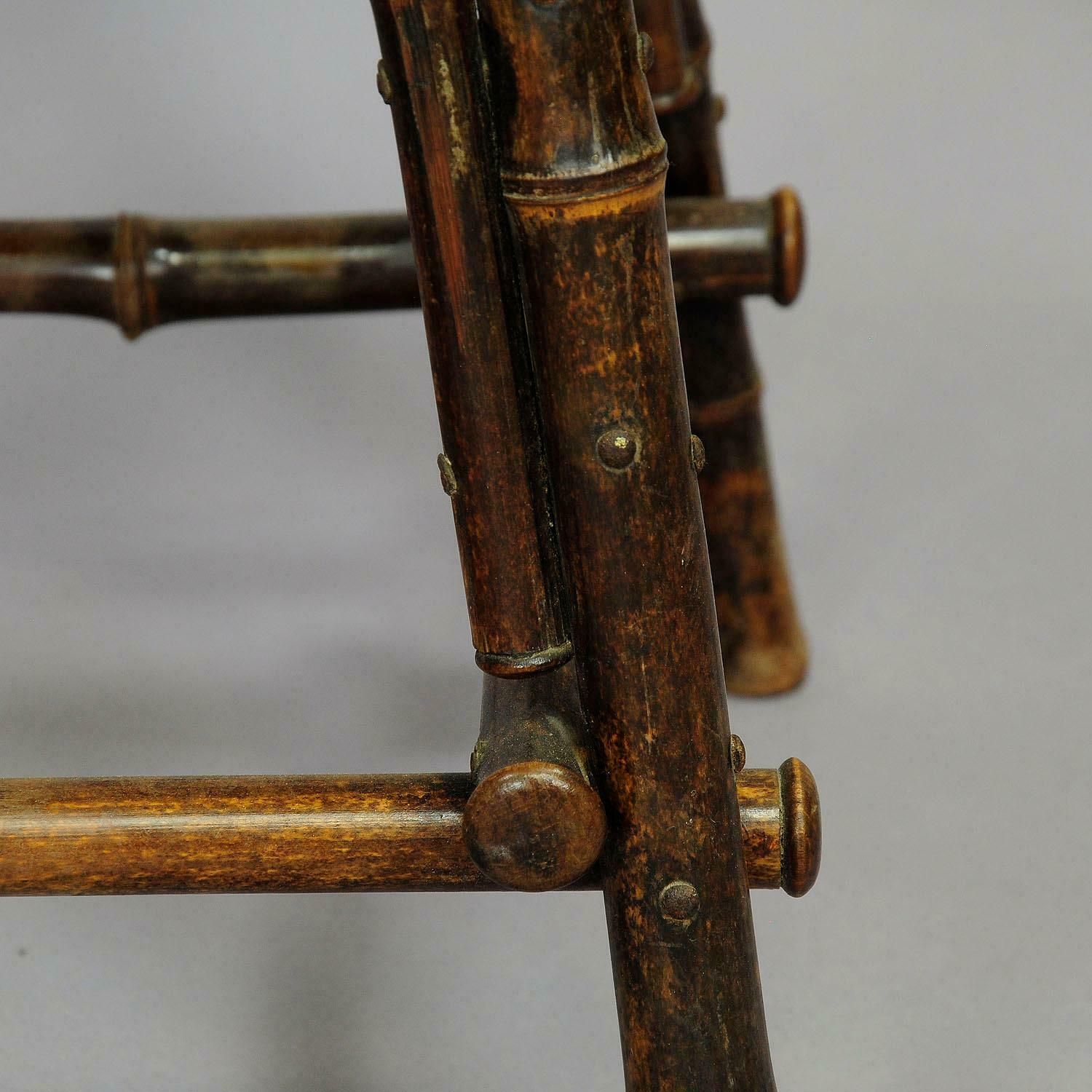 photo for sale Asian Inspired Set Of Bamboo Furniture Ca. 1930s