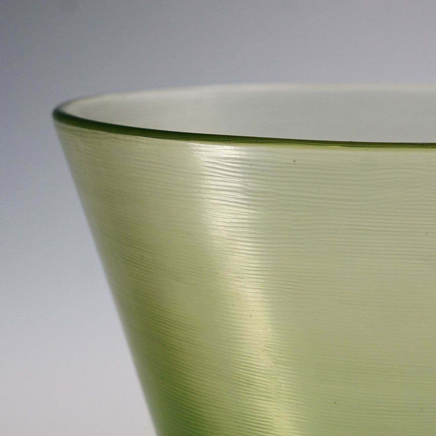 Venini Art Glass Vase With Inciso Decoration Paolo Venini, Murano 1956 photo 1309.0
