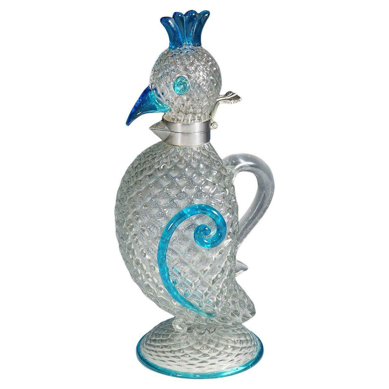 Murano Kunstglas Kan Door Flavio Poli Voor Seguso Vetri D'arte, Ca. 1962