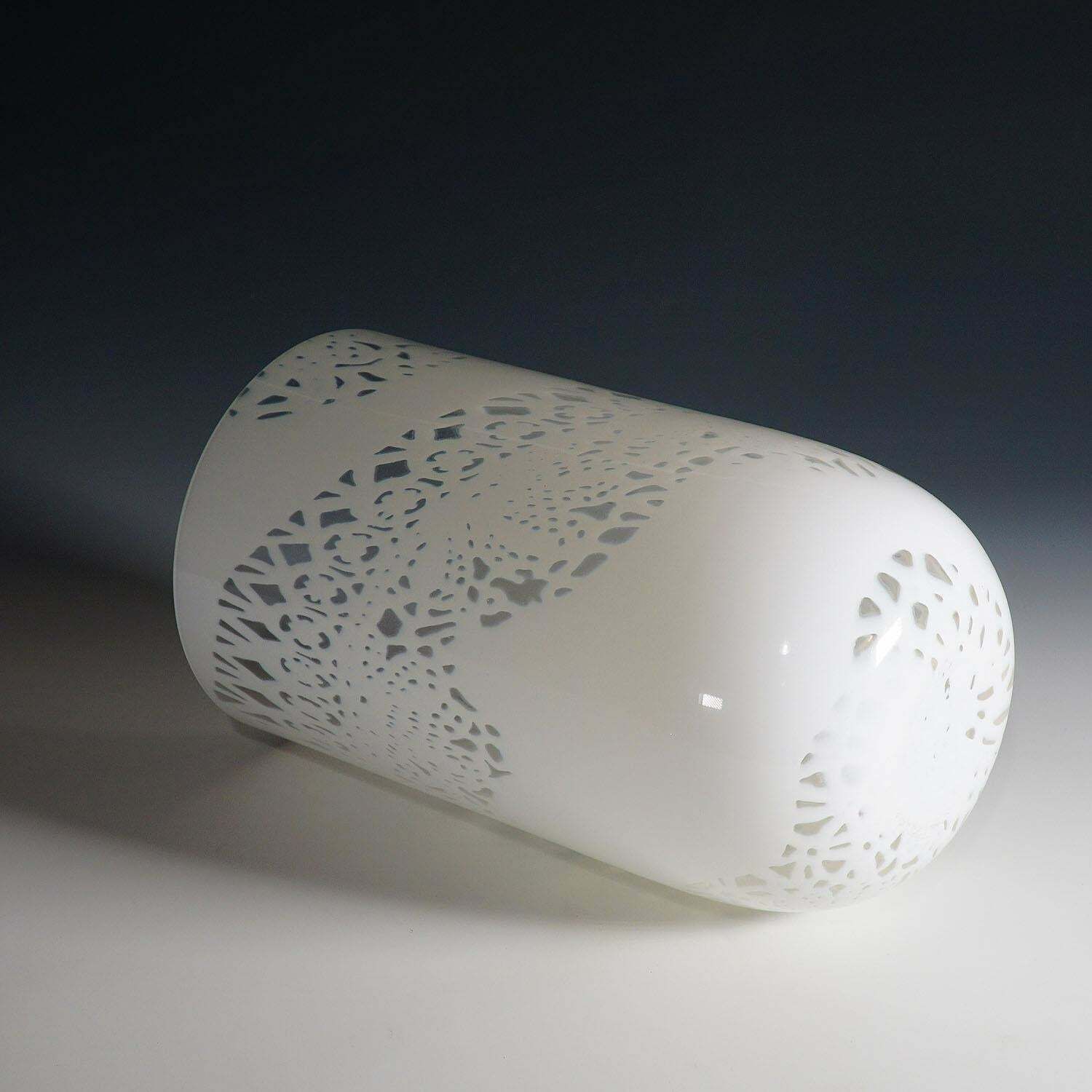 Merletto Vase, Brigitta Carlsson And Ove Thorssen For Venini, Murano photo vinterior