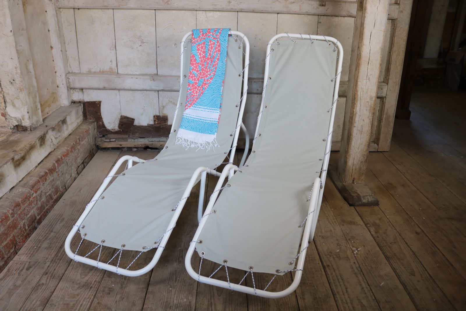 Garden Loungers 1950s Rocking Pool Lounger photo furniture