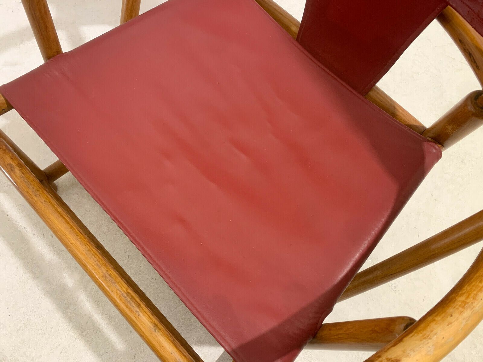 2575.0 Red "G23" Hoop Armchair By Piero Palange & Werther Toffoloni photo