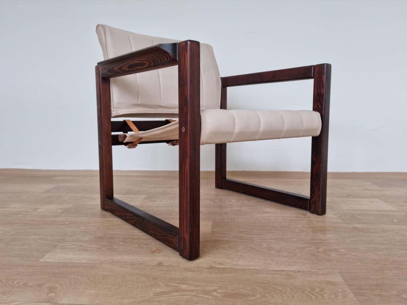 Scandinavian Safari Armchair By Karin Mobring  1980s  Never Used photo Furniture