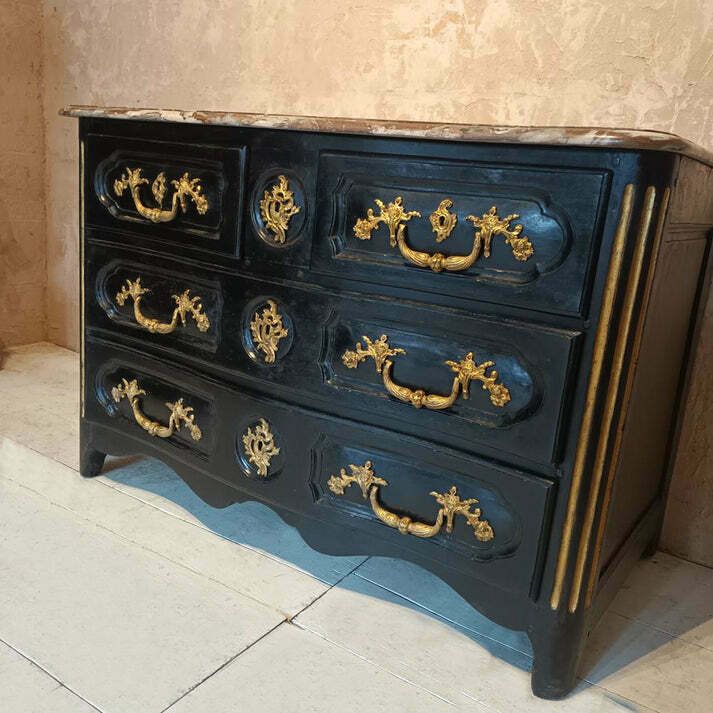 18th Century Marble Topped Chest Of Drawers photo for sale