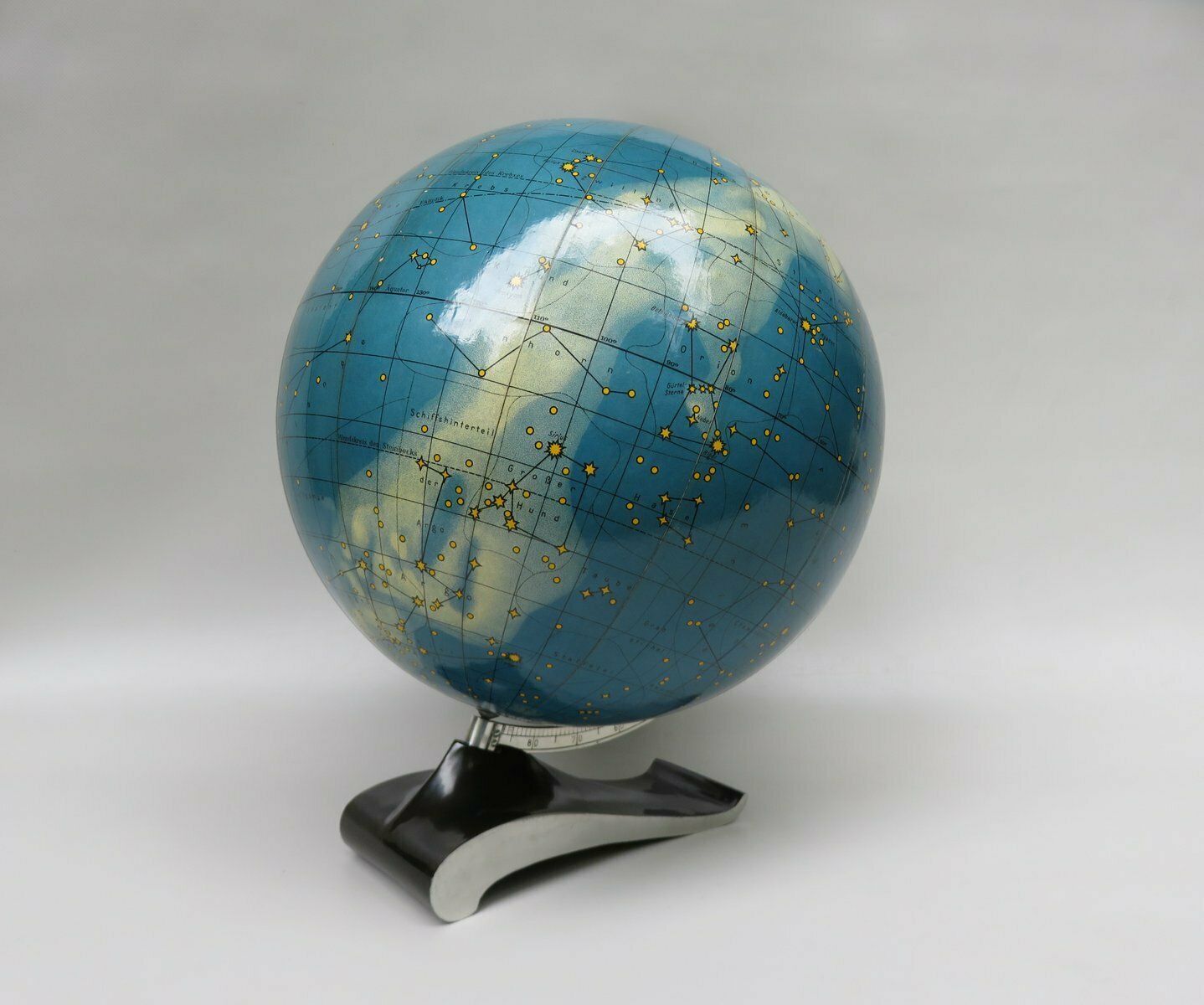 photo for sale Extraordinary Globes Columbus Duo Earth Globe And Columbus Celestial Globe, 1950s, Set Of 2