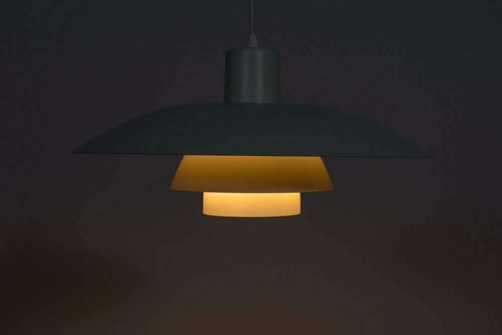 Ph4 Pendant Lamp By Poul Henningsen For Louis Poulsen Denmark 1960s photo Lighting