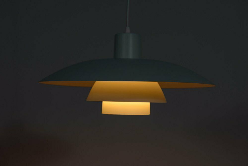 Danish Ph4 Pendant Lamp By Poul Henningsen For Louis Poulsen 1960s photo Lighting