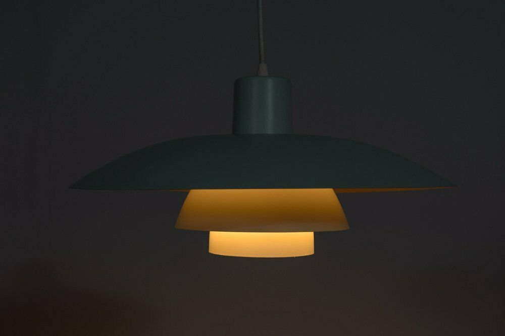 Danish Ph4 Pendant Lamp By Poul Henningsen For Louis Poulsen 1960s photo Lighting
