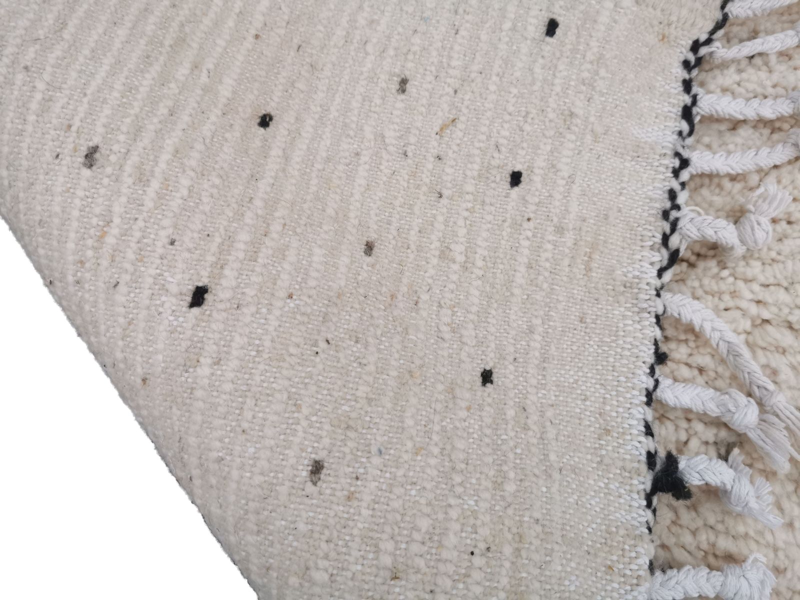 No Custom Fee. 7.2x5.2 Ft/ Large Cream Handmade Moroccan Beni Ouarain Rug Berber Carpet. Natural Wool 220x160 photo buy
