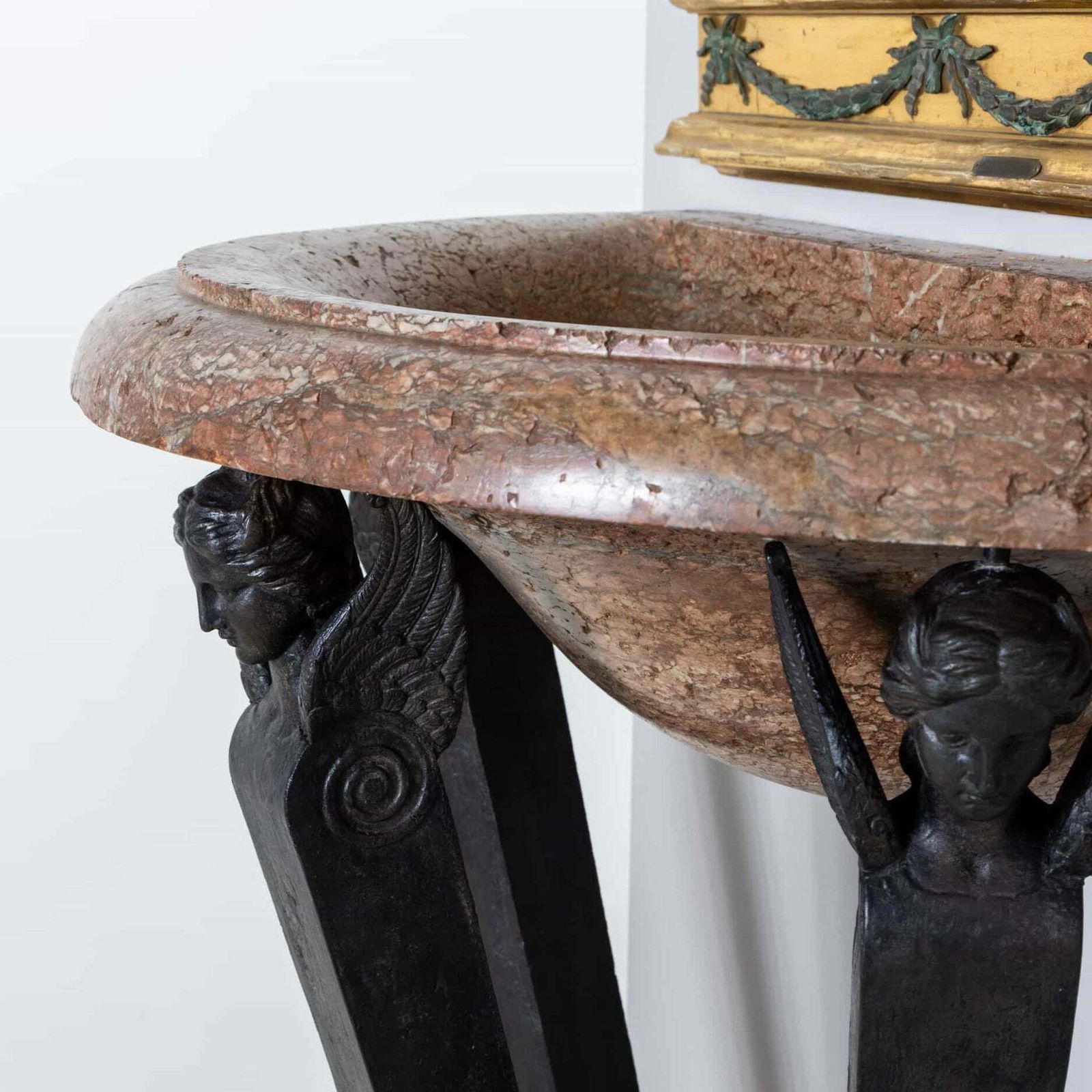 Empire Wall Fountain Probably France Around 1800 photo vinterior