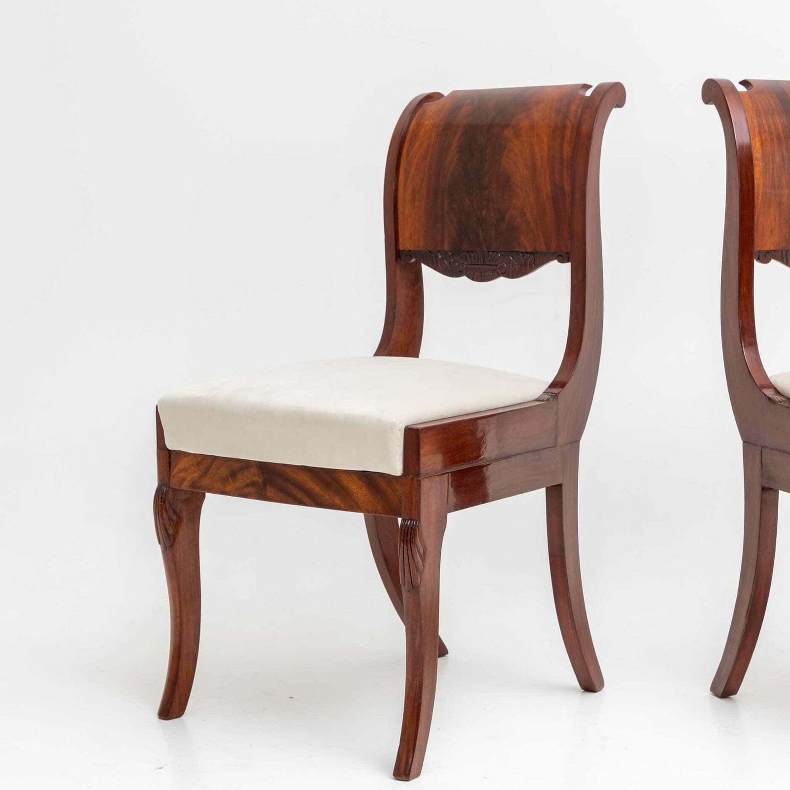 Pair Of Chairs Baltic States Around 1830 photo Furniture