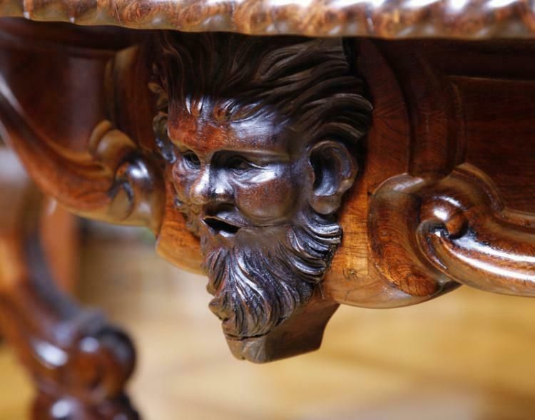 Center Table By Franz Xaver Fortner, Rococo, Germany C. 1840 photo 9999.0