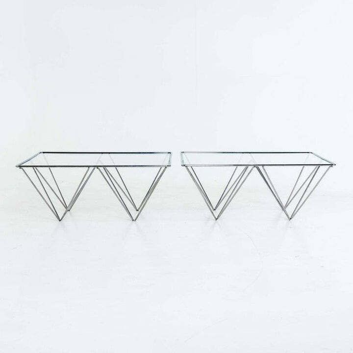 Alanda' Coffee Tables Attr. Paolo Piva For B&B Italia, Italy 1980s photo vinterior