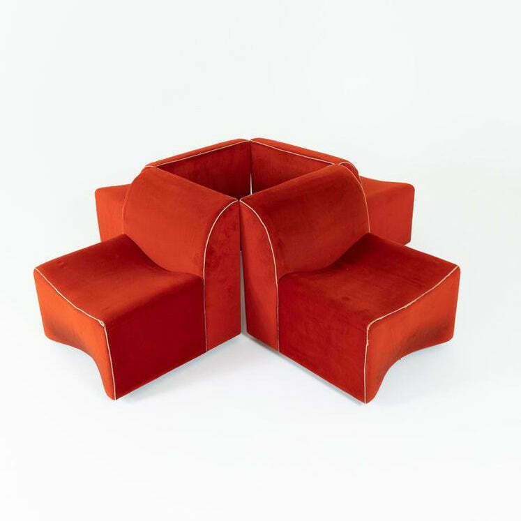 Chaises mid-century, école italienne photo for sale