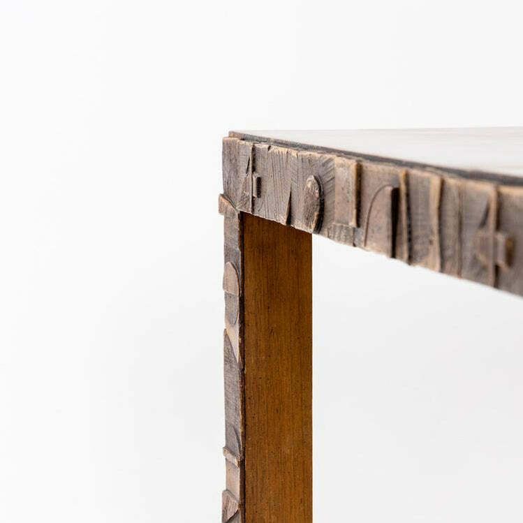 photo for sale Brutalist Dining Table, The Lane Co, Altavista, USA 1960s