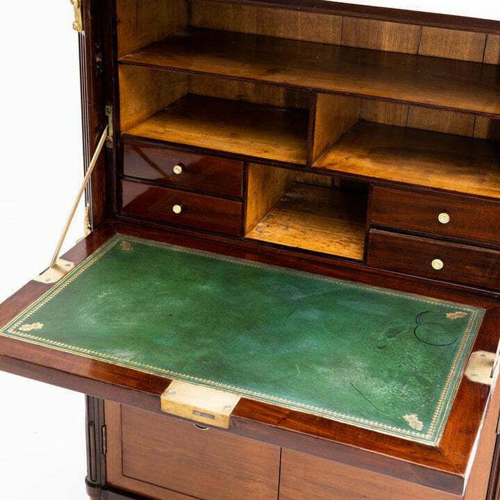 Louis Seize Secretaire à Abattant, End Of 18th Century photo vintage