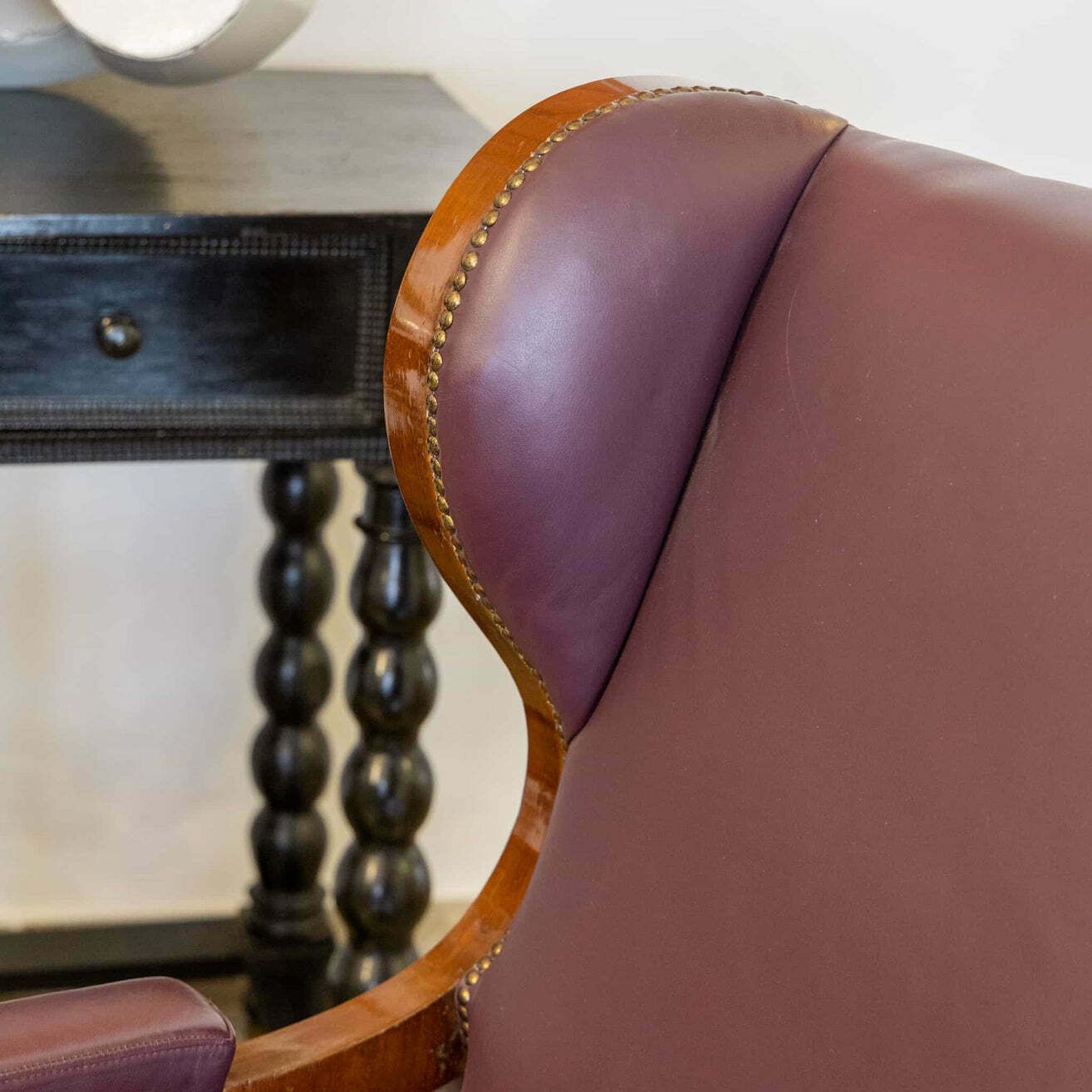 Wingback Chair After A Design By Schinkel, Berlin Circa 1830 photo Furniture