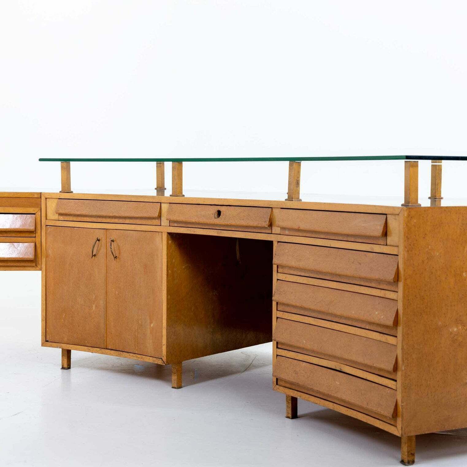 Studio Desk, Designed By Vittorio Armellini, Italy Mid 20th Century photo furniture