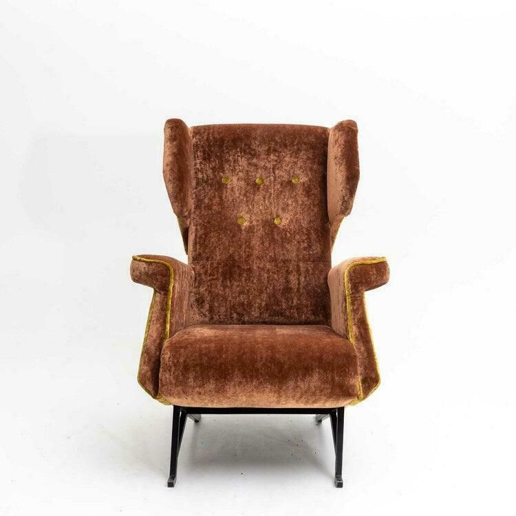 Lounge Chair Italy Mid 20th Century photo Furniture
