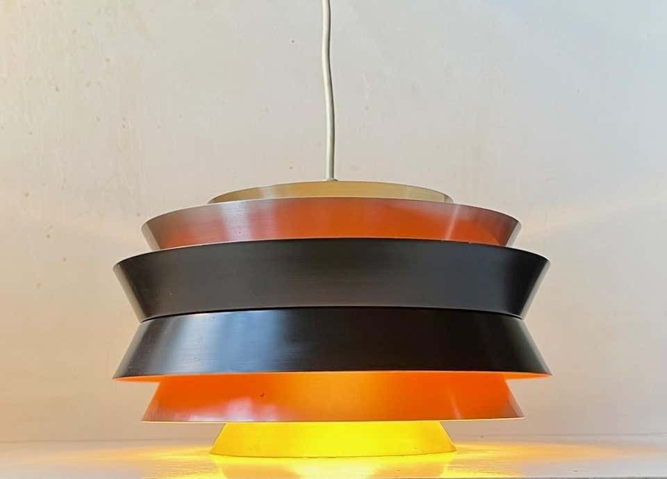 Scandinavian Modern Carl Thore Trava Pendant Lamp For Granhaga,Sweden photo vinterior