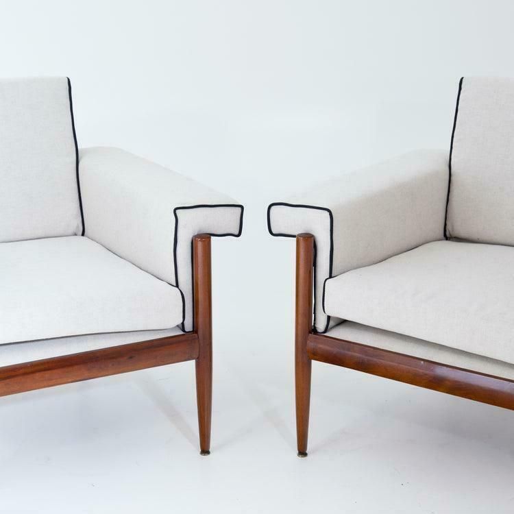 Lounge Chairs, Trafilisa Isa Bergamo, Italy 1950s photo Furniture
