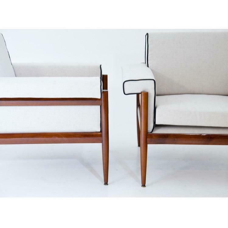 Lounge Chairs, Trafilisa Isa Bergamo, Italy 1950s photo vinterior