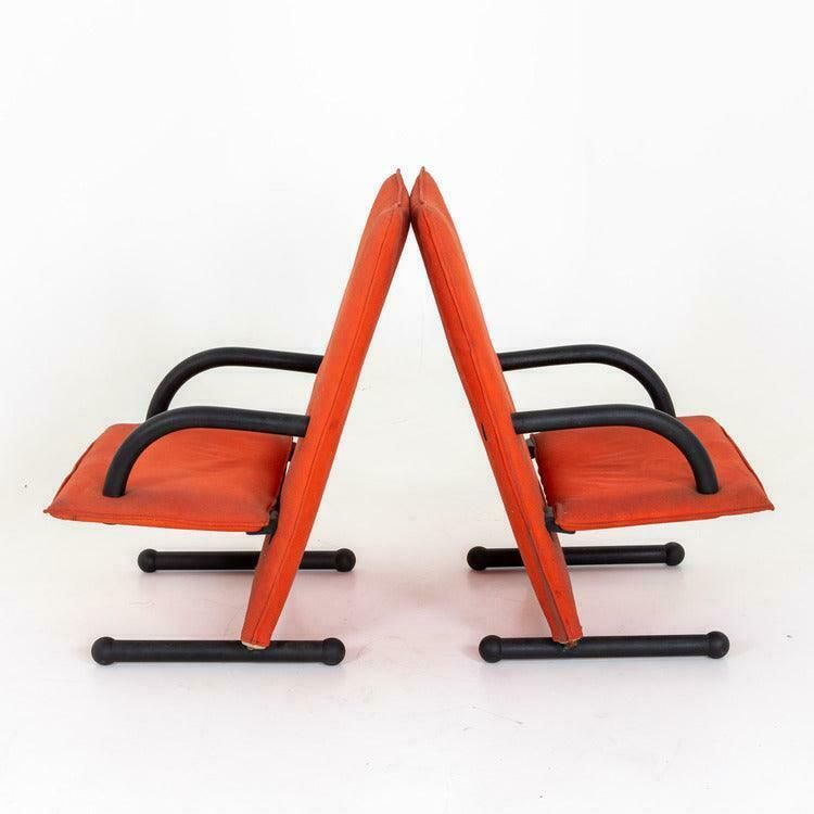 T Line Armchairs By Burkhard Vogtherr For Arflex, 1982 photo furniture