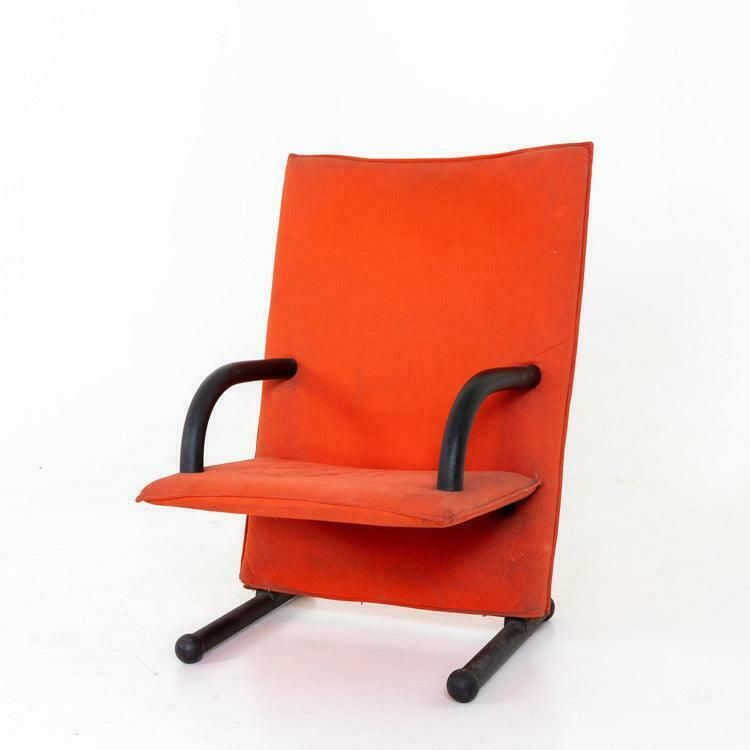 T Line Armchairs By Burkhard Vogtherr For Arflex, 1982 photo vintage