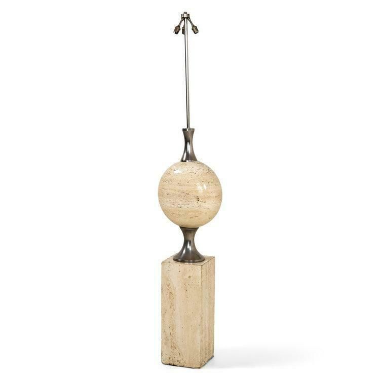 Floor Lamp By Philippe Barbier For Maison Barbier, France 1970s