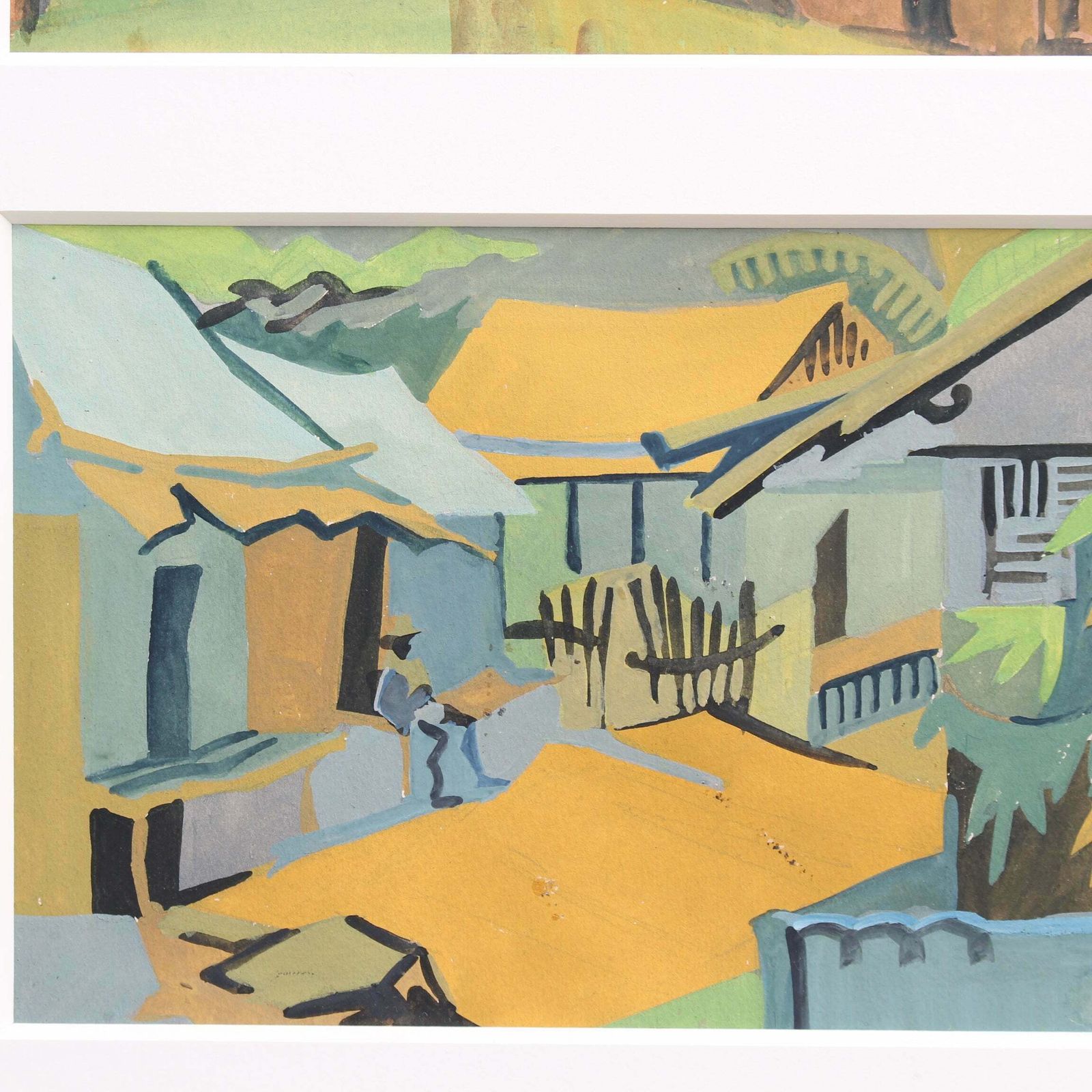 'Views Of Madagascar', French School (Circa 1960s) photo vintage