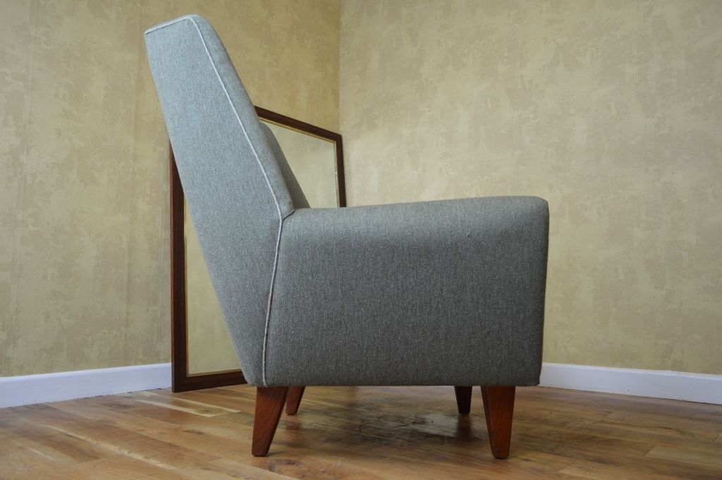 1960’s Kurt Ostervig Model 61 Armchair For Rolschau Mobler For Upholstery. photo vinterior