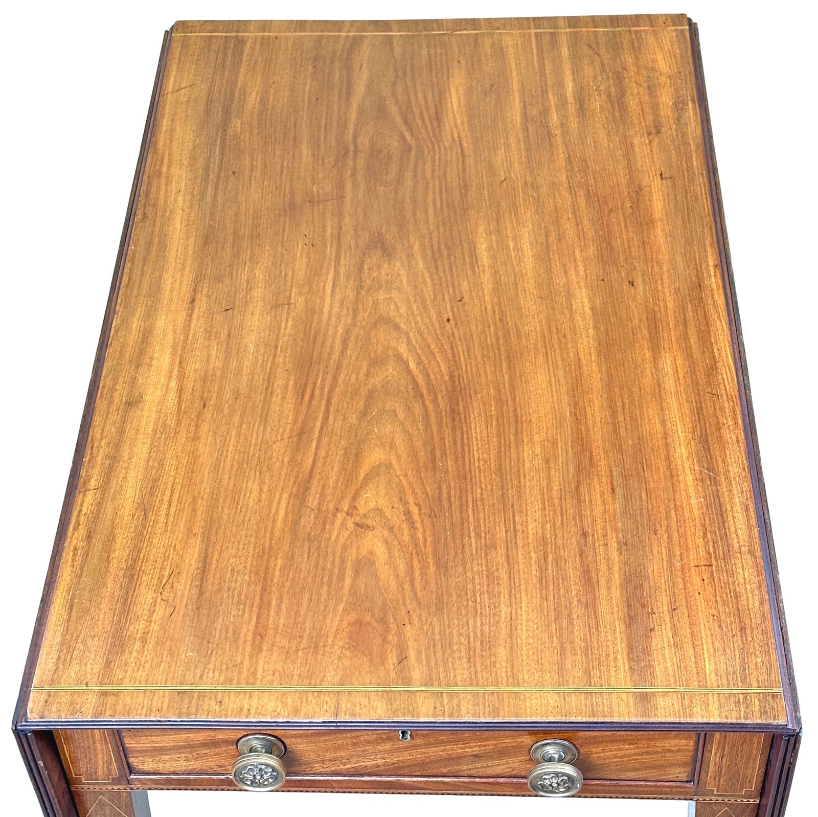 18th Century Georgian Mahogany Pembroke Table (England, Circa 1790) photo furniture