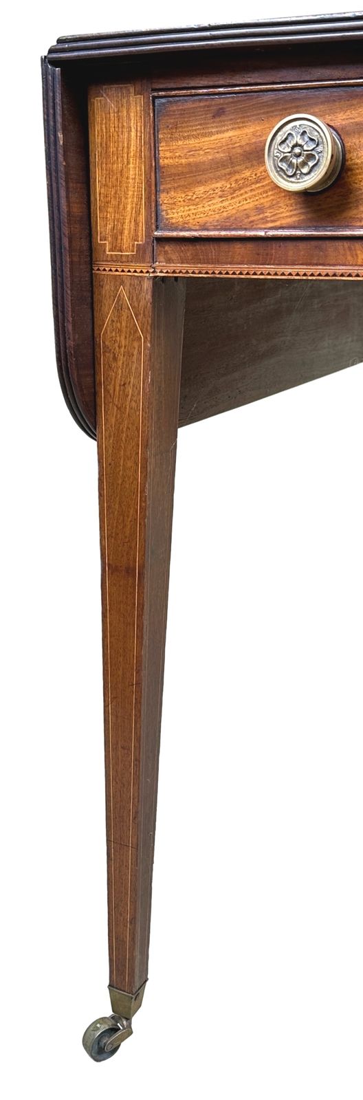 photo furniture 18th Century Georgian Mahogany Pembroke Table (England, Circa 1790)