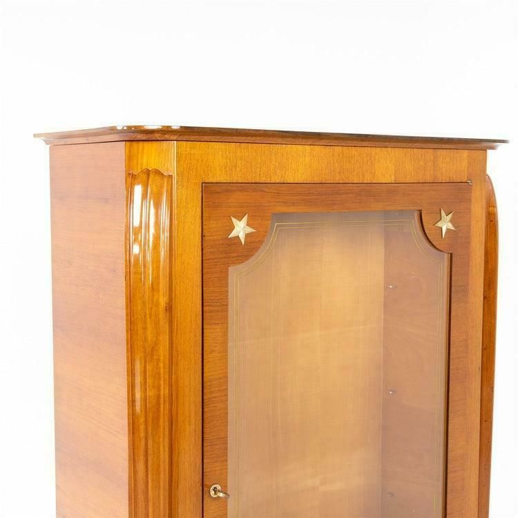 Art Deco Display Case, Jules Leleu Style, France 1940s photo for sale