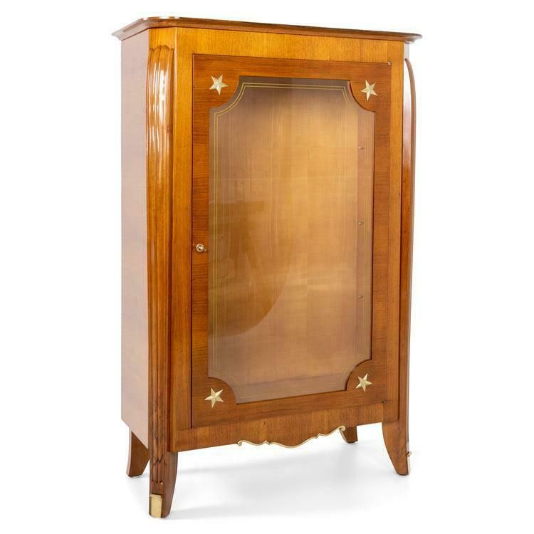 Art Deco Display Case, Jules Leleu Style, France 1940s