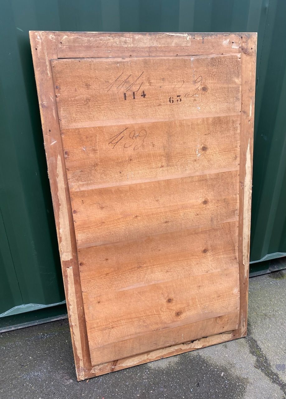 photo furniture Lovely French Faux Bois Wall Mirror