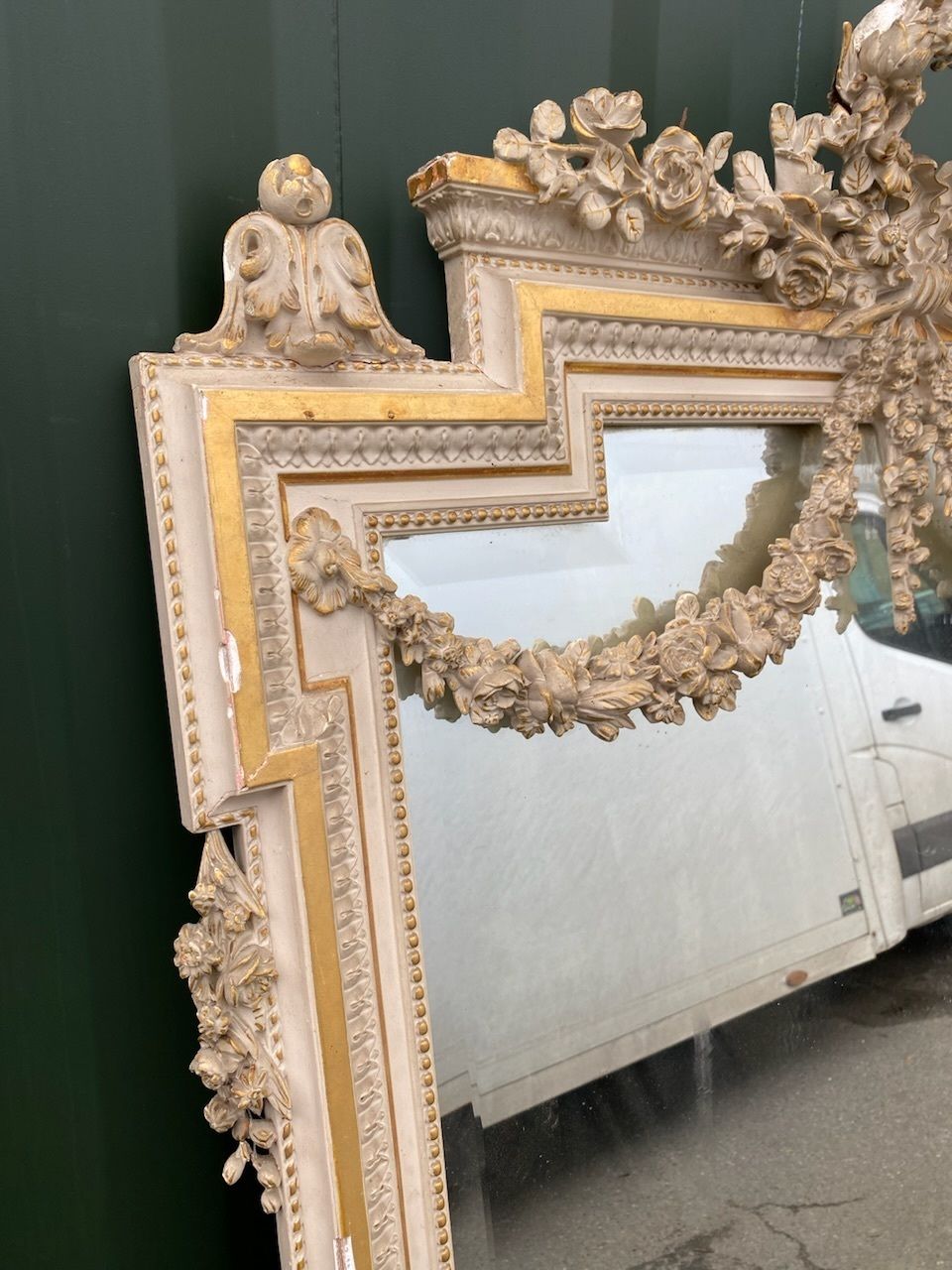 Wonderful Large French 19th Century Wall Mirror photo for sale