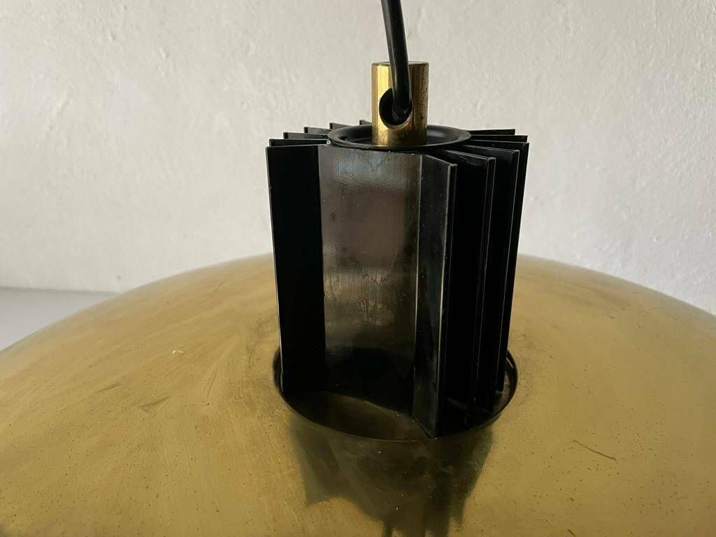 photo furniture Mid Century Modern Brass Italian Xl Pendant Lamp, 1960s, Italy