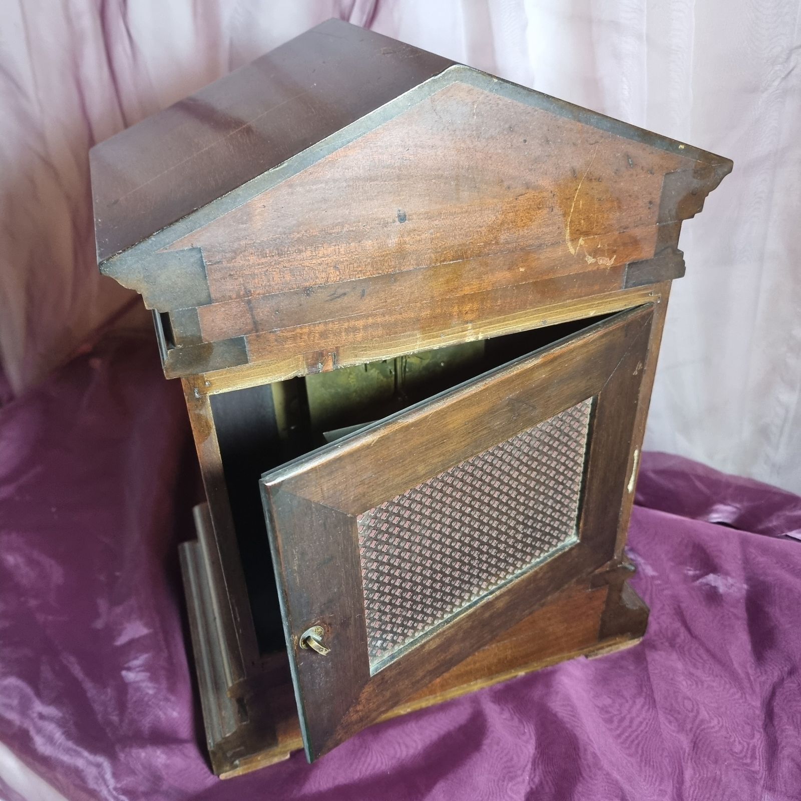 Winterhalder & Hoffmeier 'Ting Tang' Mantel Clock photo vintage