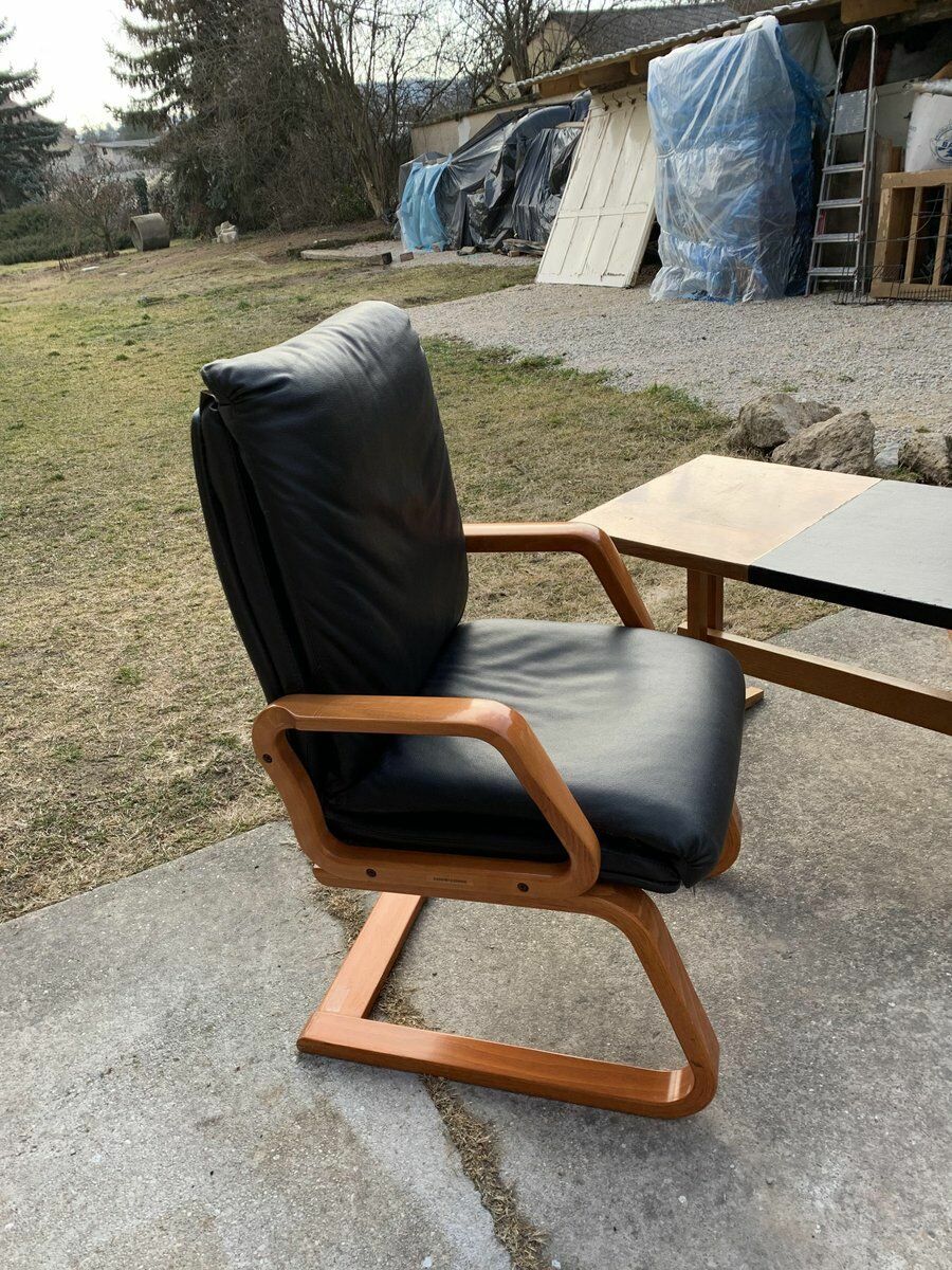 Mid Century Lounge Chairs And Table, 1960s, Set Of 2 photo 1993.0