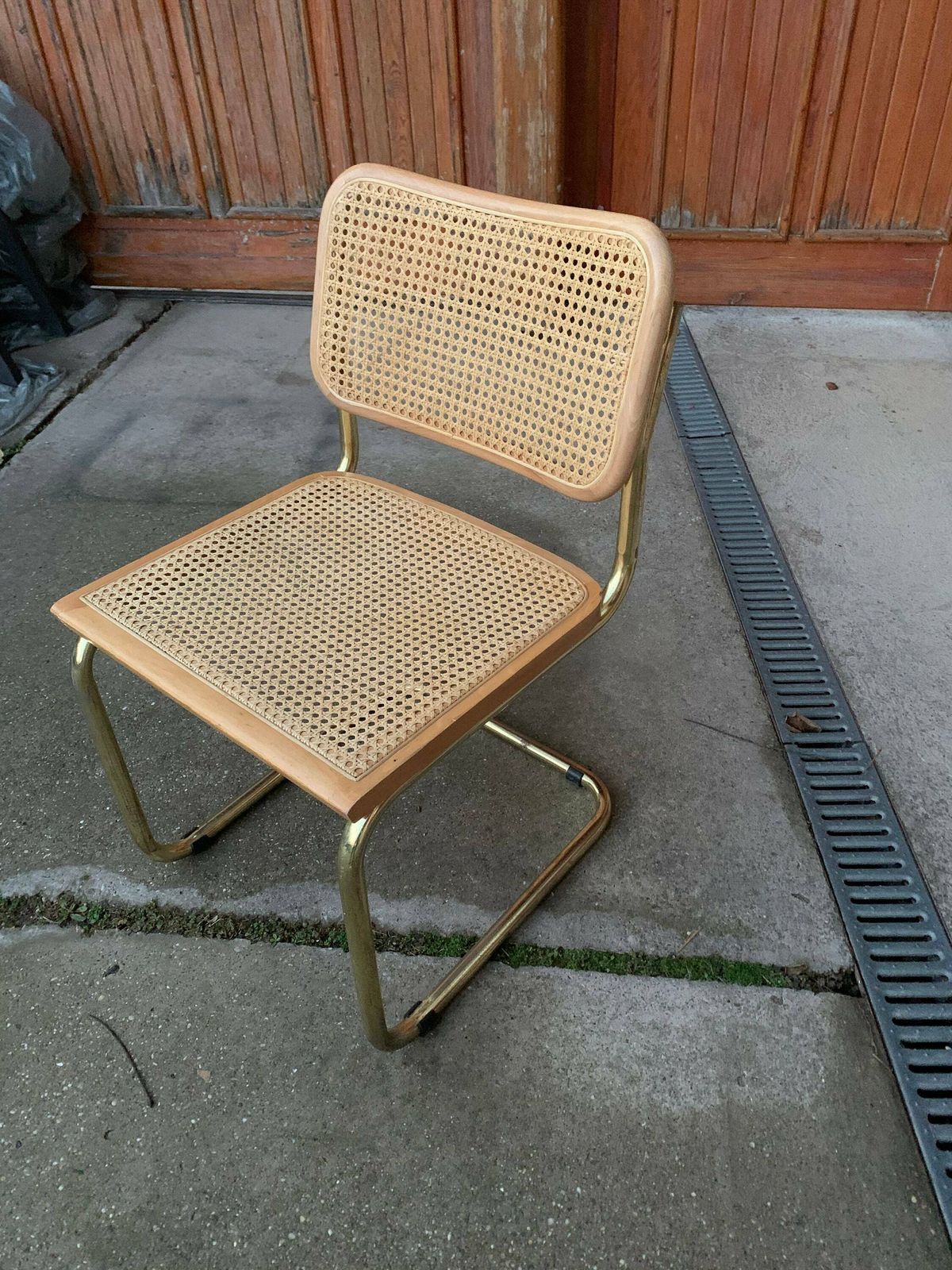 Mid Century Modern Italian Marcel Breuer B32 Cesca Chair, 70s photo for sale