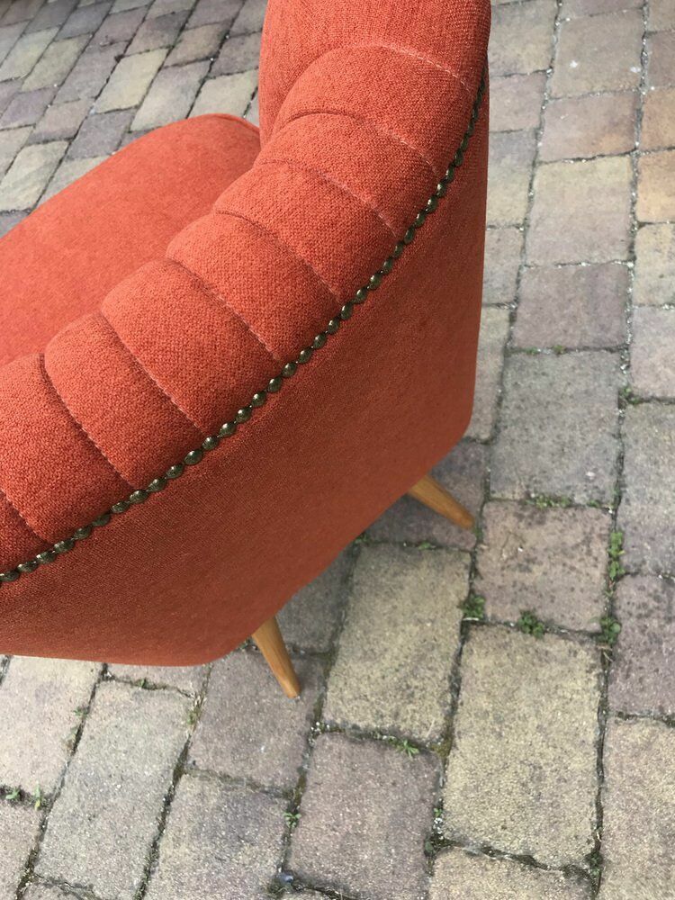 Red Cocktail Chair, 1960, 1960s photo furniture