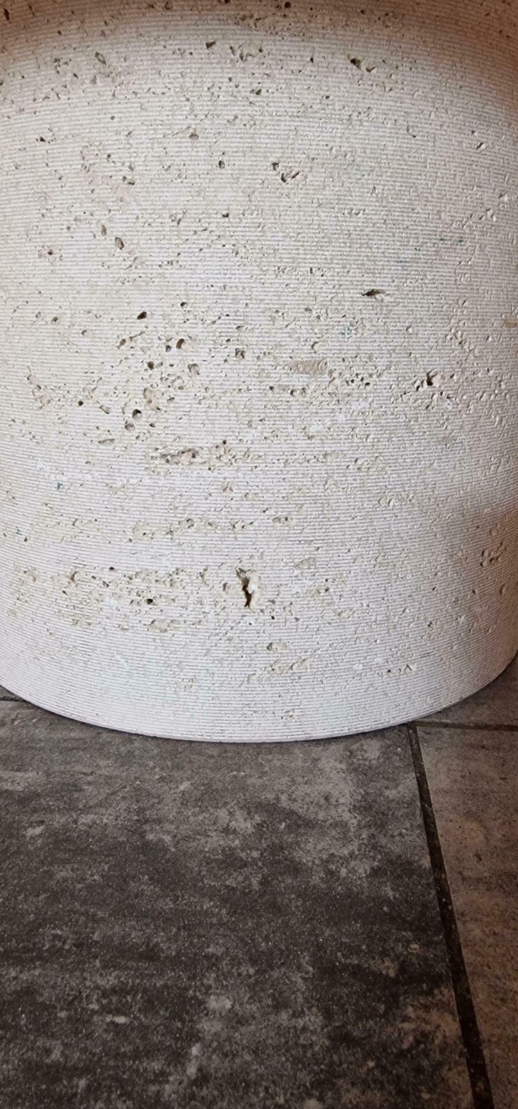 Travertine Coffee Table By Angelo Mangiarotti For Up & Up, Italy 1970s photo vinterior