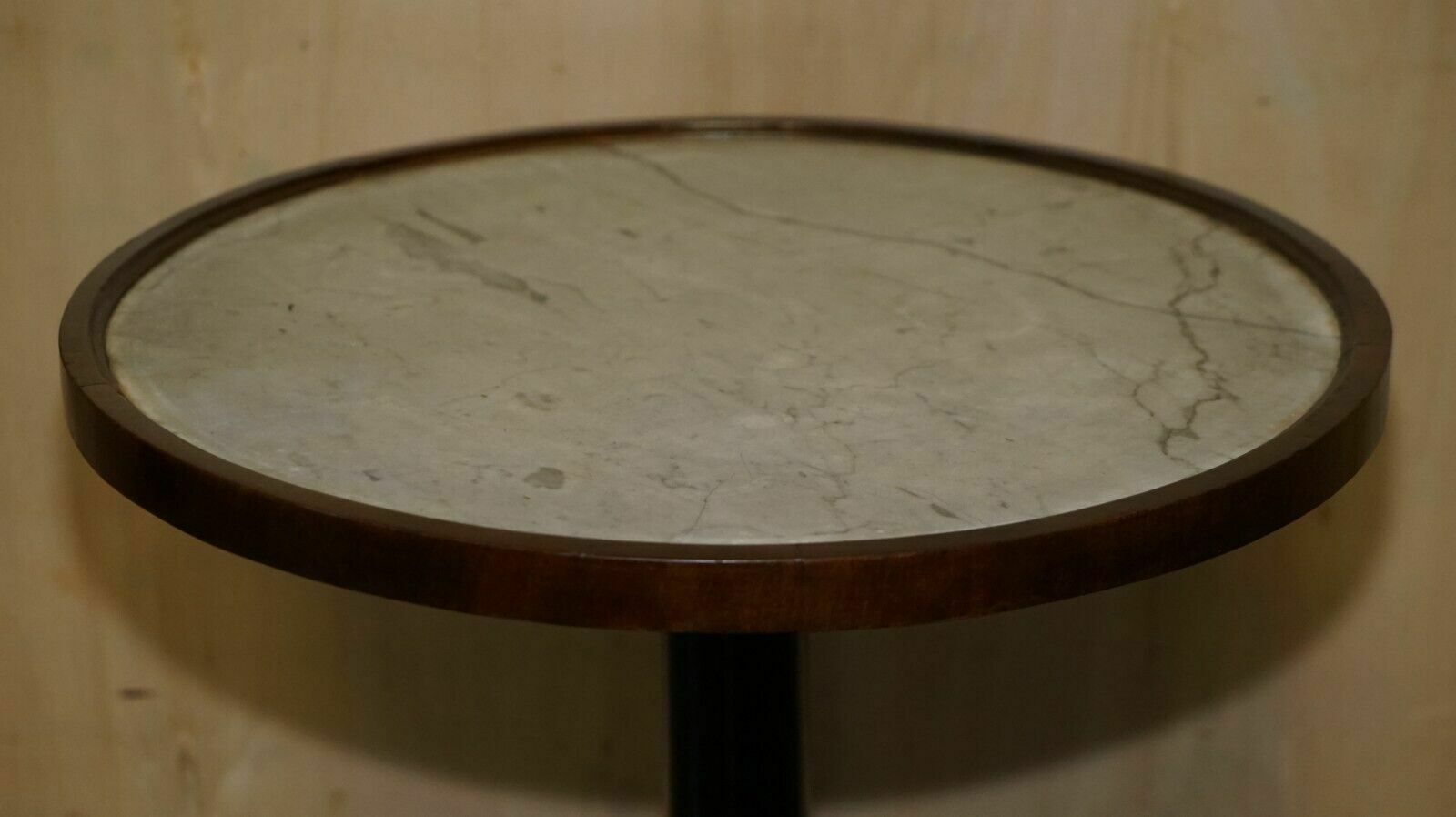Editors Choice Antique Italian Marble Topped Occasional Centre Table Lions Paw photo Furniture