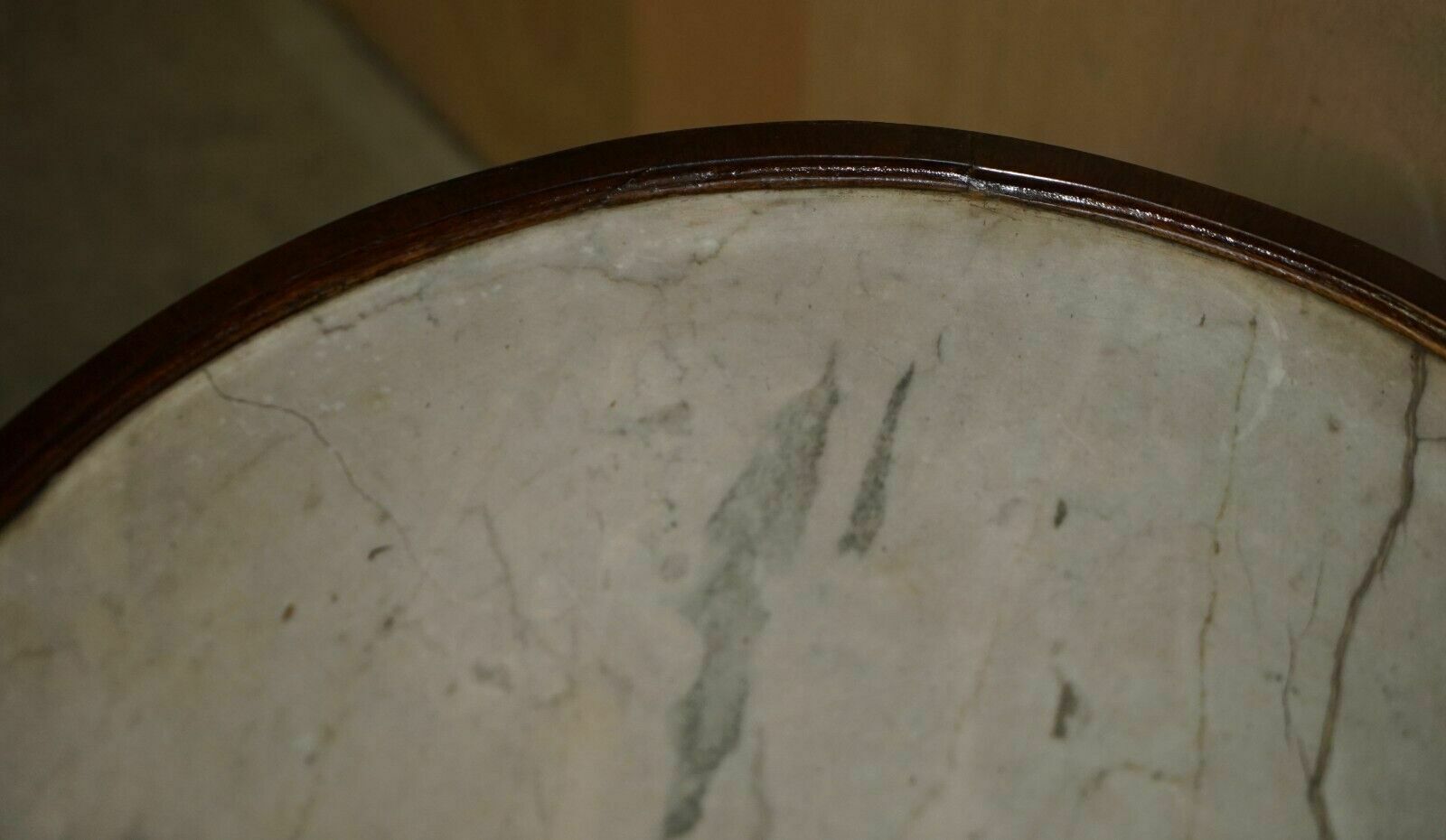 Furniture Editors Choice Antique Italian Marble Topped Occasional Centre Table Lions Paw photo