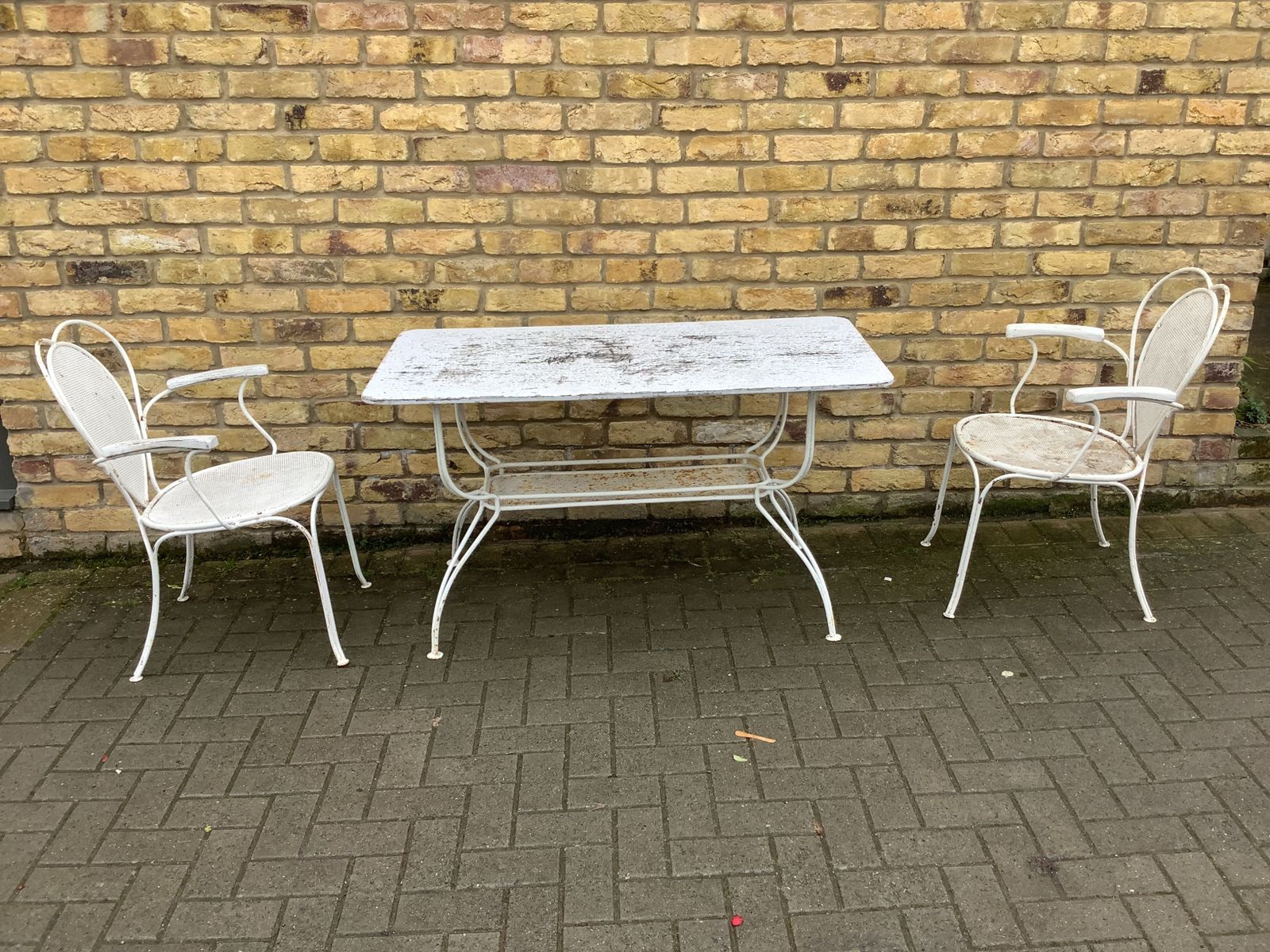 photo furniture 1950’s French Garden Set